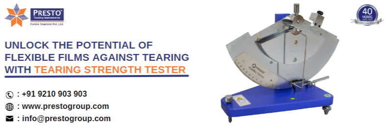 Unlock the potential of flexible films against tearing with tearing strength tester